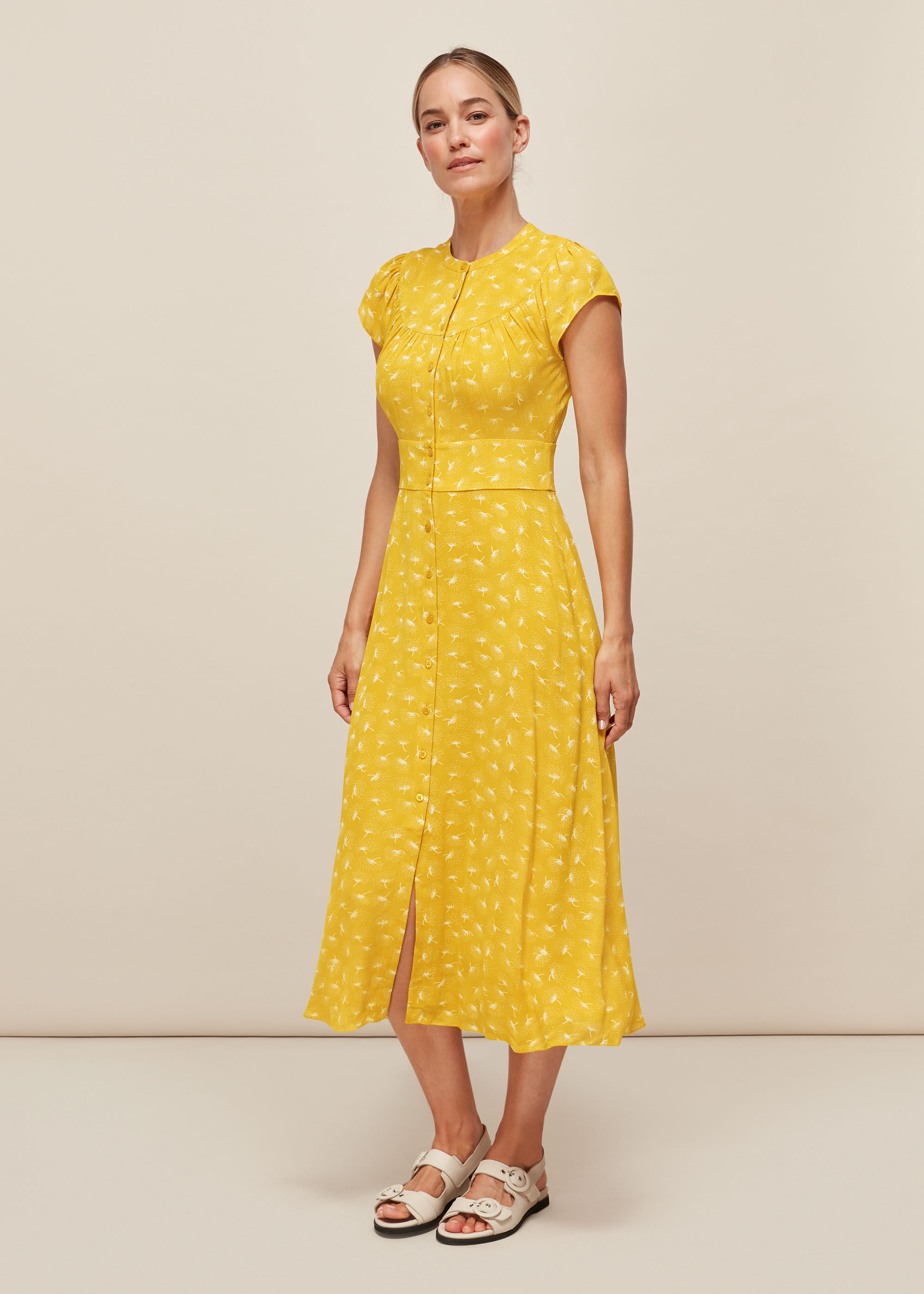 Yellow/Multi Isla Dandelion Dress ...